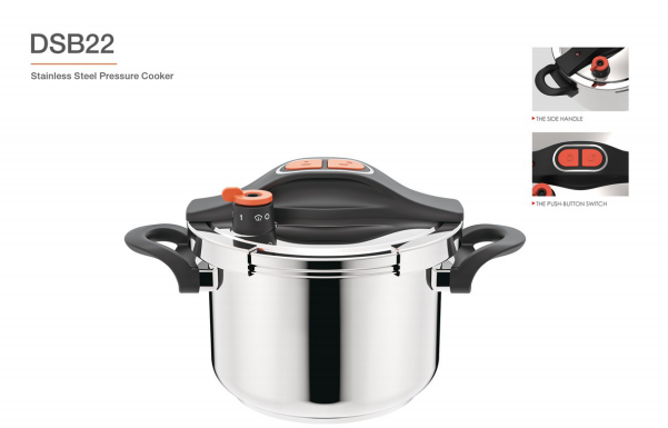 Stainless Steel Pressure Cooker - Factory Hub