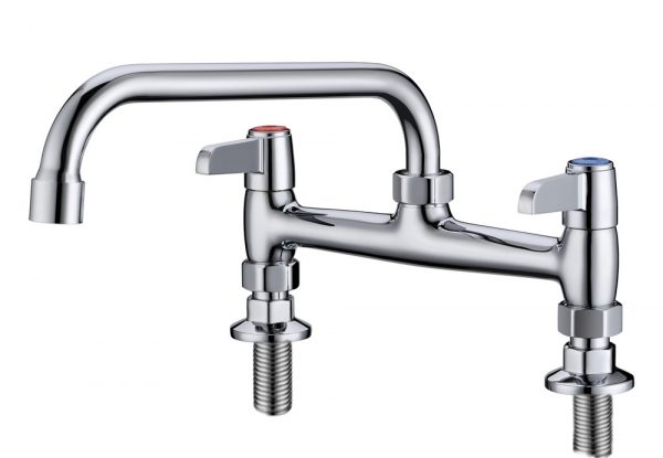 Commercial Faucet, Sink Faucet, Kitchen Faucet 8" Centers