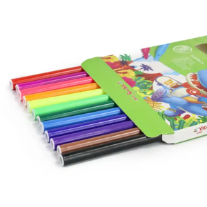Yalong Custom Wholesale Logo Student Supplies 6/12/18 Color Cartoon Waterproof Marker Set Watercolor Pen