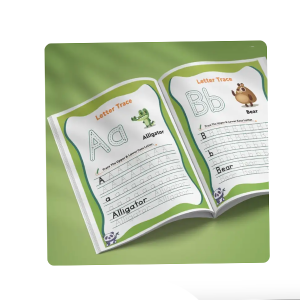 High Quality Custom Book Printing Preschool Educational Children Activity Workbook Exercise Book Text Book Printing Service