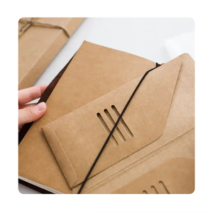 Notebook Folder Paper Envelope Pocket Cardholder Accessories Standard Personal Journal Accessories