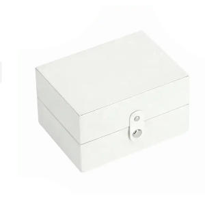Cosmetic Makeup Case portable gift Box jewelry Cardboard Custom High Quality wedding ring jewelry box