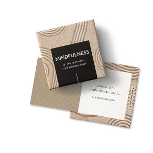 Mindful Pop-Open Cards with Mindfulness Messages Positive Affirmations Thoughtful Quotes Inside to Shift into Appreciation