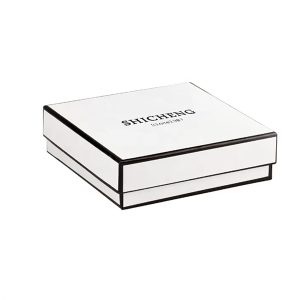 Custom Packaging Wholesale Printed Paper Flip Box Ribbon Decoration paper Jewelry Box