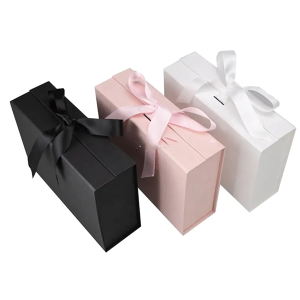 Hot Sale Cardboard Clothing stationary set Storage Box Foldable Paper Toy Packaging Box