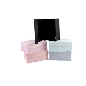 Purple Simple Design foldable wedding rose bouquet flower box Home Decorative Lid Storage Box