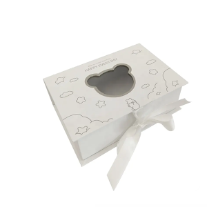 folding gift boxes women clothes shoe custom logo foldable reusable storage package underwear packaging box
