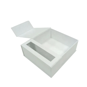 Wholesale Cardboard Packaging Box File Book Shaped gift box folding hail window paper box