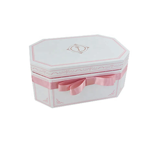 high quality custom wedding handmade flip boxes paper gift cardboard folding paper ribbon box