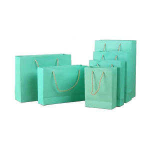 Luxury Paperboard Packaging Bag Custom wedding bouquet cardboard ribbon gift paper bag