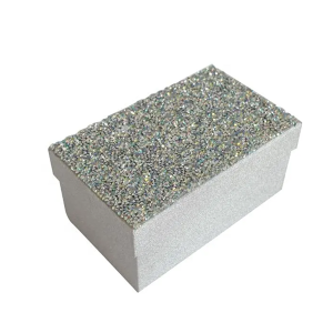 Custom Baby stationary set Gift Box with Lid Beautiful sequin paper Storage Box