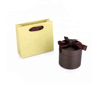 Unique Designed Handmade Shaped Wedding Candy Gift Box Cardboard Flip round gift box