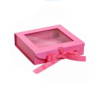 Ribbon box custom paper Decoration Fashion gift packaging Boxes Wholesale gift box