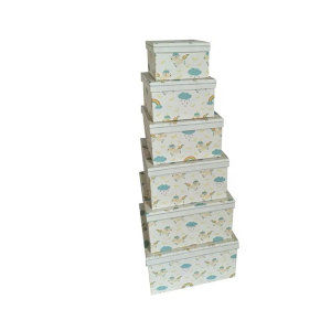 custom wholesale Paper storage box cloth gift unicorn gift Box