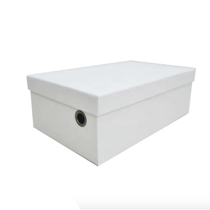 printed cardboard gift custom logo color square luxury packaging lid hard cardboard shoe box