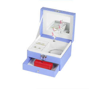 wholesale dancing ballerina drawer gift craft jewelry organizer box star girls baby music box bed