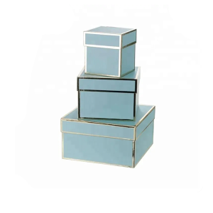 Luxury Gold Stamping Gift Box Cardboard Storage Box Cheap Factory Price China Supplier stationary set