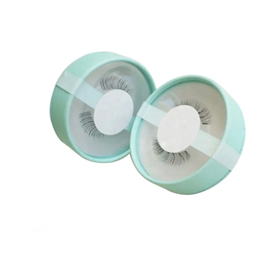 Custom Round Eyelash Box eyelash packaging gift box