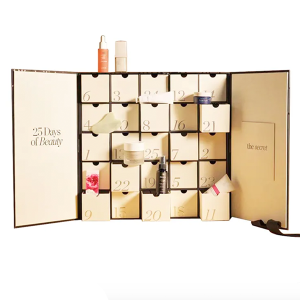 Christmas gift 25 beauty holiday promotion secret box chocolate cosmetic makeup advent calendar
