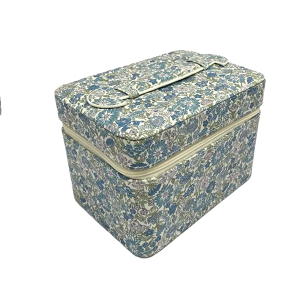 paper cotton cloth mirror handle organized box favor packaging storage gift box Floral pattern