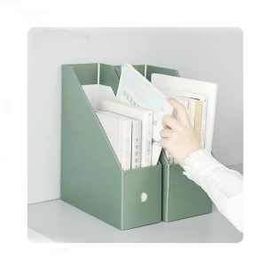Desk Accessories Storage Box A4 Cardboard Magazine File Holder Box Office supplier File Organizer
