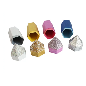 Office and School supplier Stationery brush pot sequin pen holder organizer box