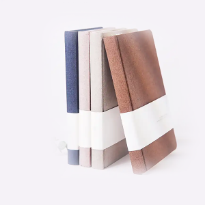 Personalized Linen Hardcover Notebook Journal Lined Grid Blank Pages Modern Diary Fabric Cover Notebook