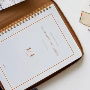 Self-Discovery Workbook Encouraging Prompts and Affirmations Simple Grid Notebook