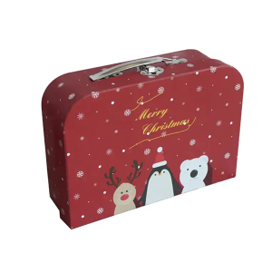 High Quality Cute Cartoon Eco-Friendly wholesale custom christmas gift children box Suitcase Box