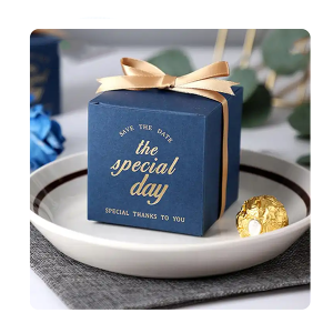 Packaging Gift box Luxury Candy Bar Paper Kids Custom Packing Package ribbon chocolate candy box