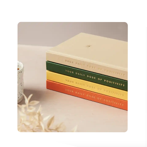 Gratitude Mindfulness Journal Recycled Paper Pages Luxury Hardback Notebook With Bookmark