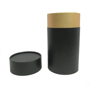 Luxury gilding Fancy rose packaging tube Cardboard Box gift Paper ribbon Wedding luxury box for flower cylinder box