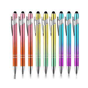 Office Supplies for Women&Men Pretty Metal Stylus Pen,Black Ink Medium Point 1.0 mm Gift Pen Ballpoint Pen